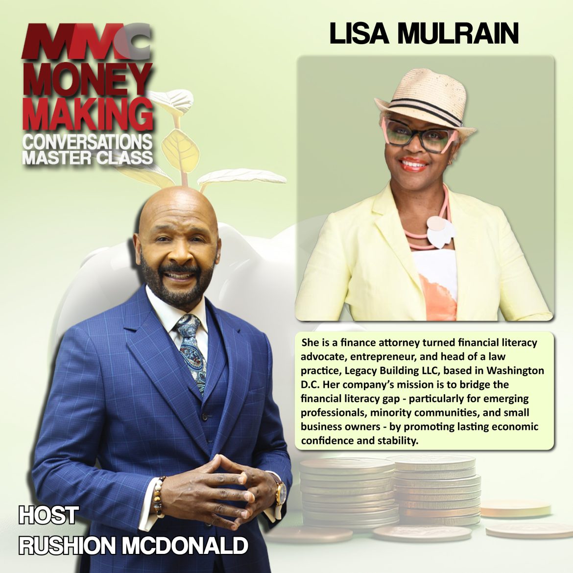 Black Podcasting - Financial Tips:  She's bridging the financial literacy gap for minority communities, emerging professionals, and small business owners.