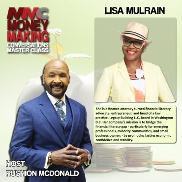 Black Podcasting - Financial Tips:  She's bridging the financial literacy gap for minority communities, emerging professionals, and small business owners.