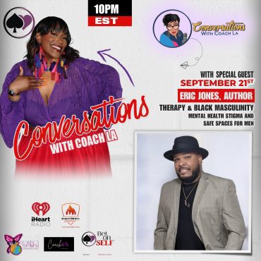 Black Podcasting - Therapy & Black Masculinity with author Eric "EJ" Jones