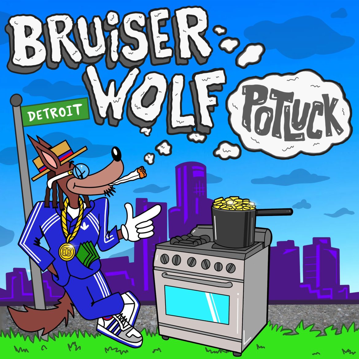 Black Podcasting - Bruiser Wolf's "Potluck" Album Review.