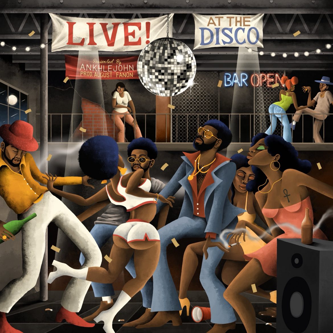 Black Podcasting - AnkleJohn's "Live At The Disco" Album Review.