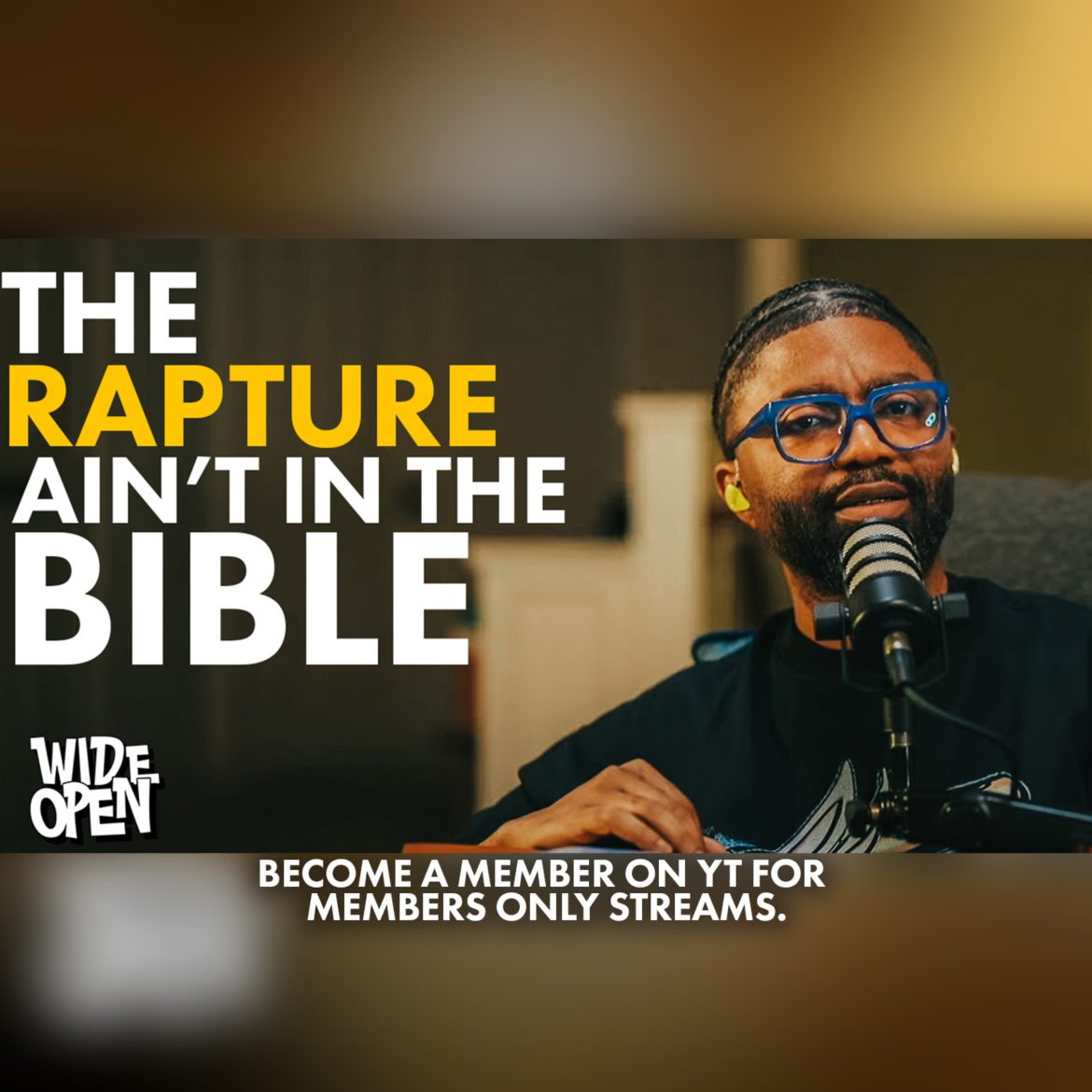 Black Podcasting - The Rapture Didn't Happen, & Jimmy Kimmel Is Back | Wide Open #118