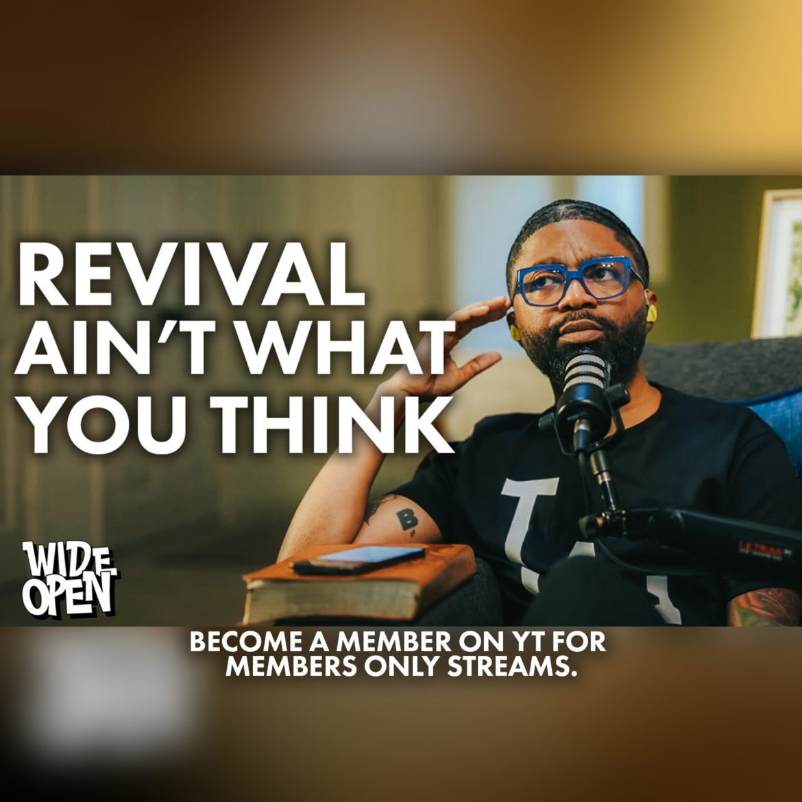 Black Podcasting - This Is America - Gunman opens fire at Michigan church, & True Revival | Wide Open #121