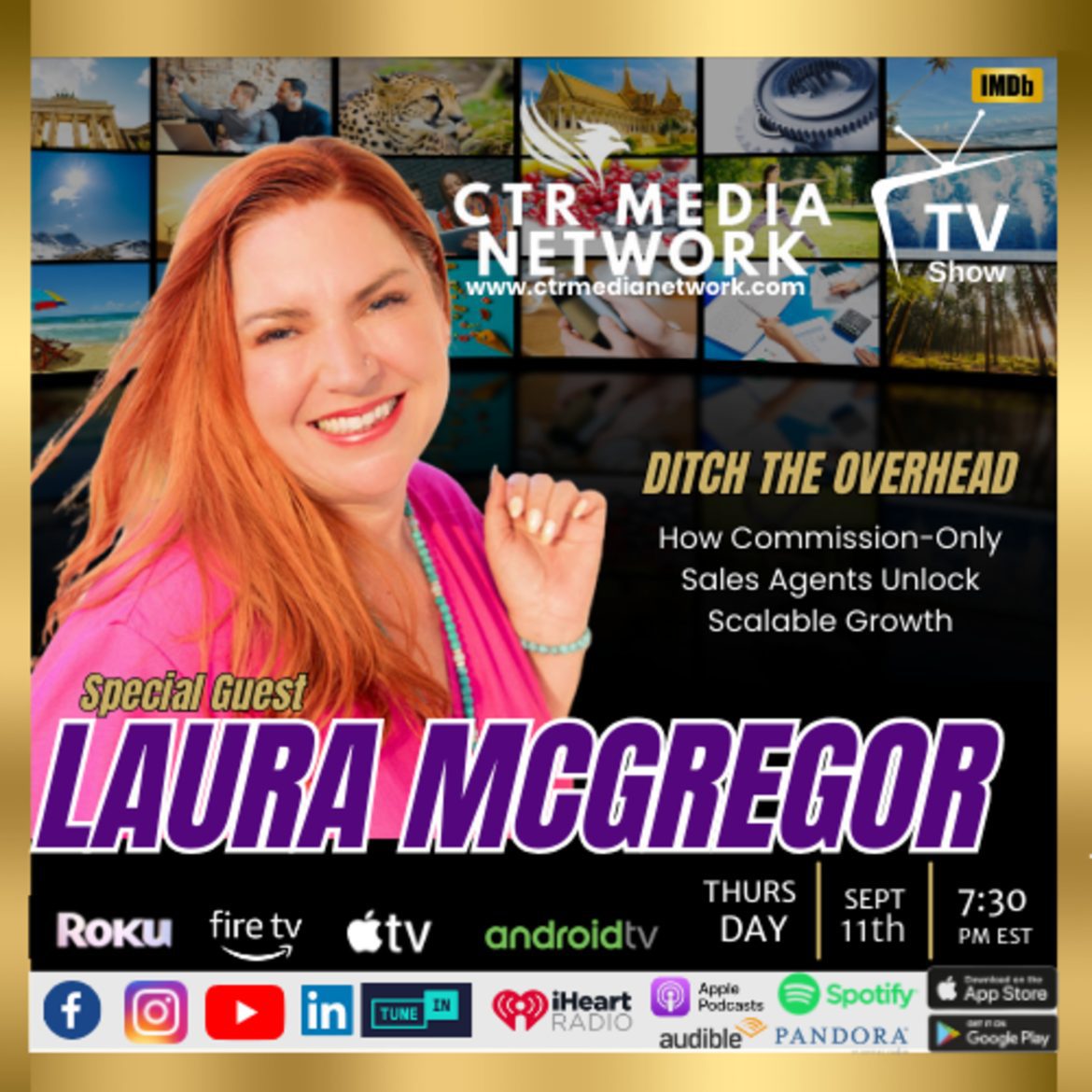Black Podcasting - Ep 338: How Commission-Only Sales Agents Unlock Scalable Growth w/ Laura Mcgregor