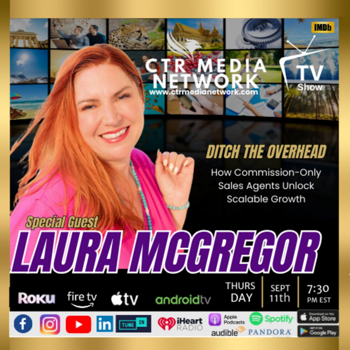 Black Podcasting - Ep 338: How Commission-Only Sales Agents Unlock Scalable Growth w/ Laura Mcgregor