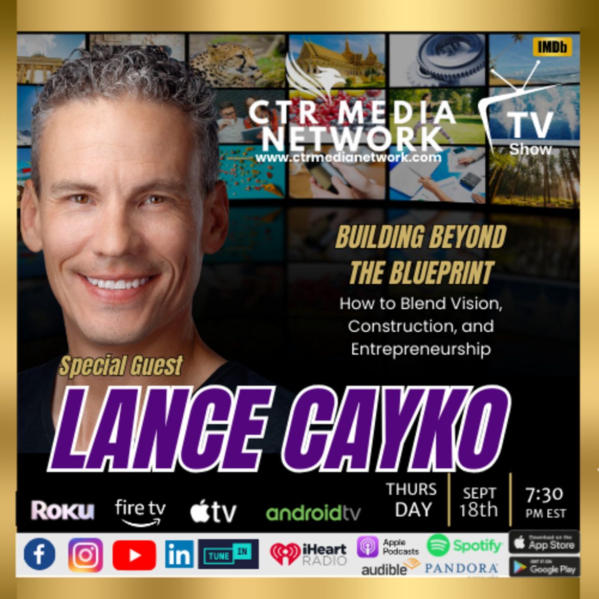 Black Podcasting - Ep 339: Building Beyond the Blueprint w/ Lance Cayko from HGTV