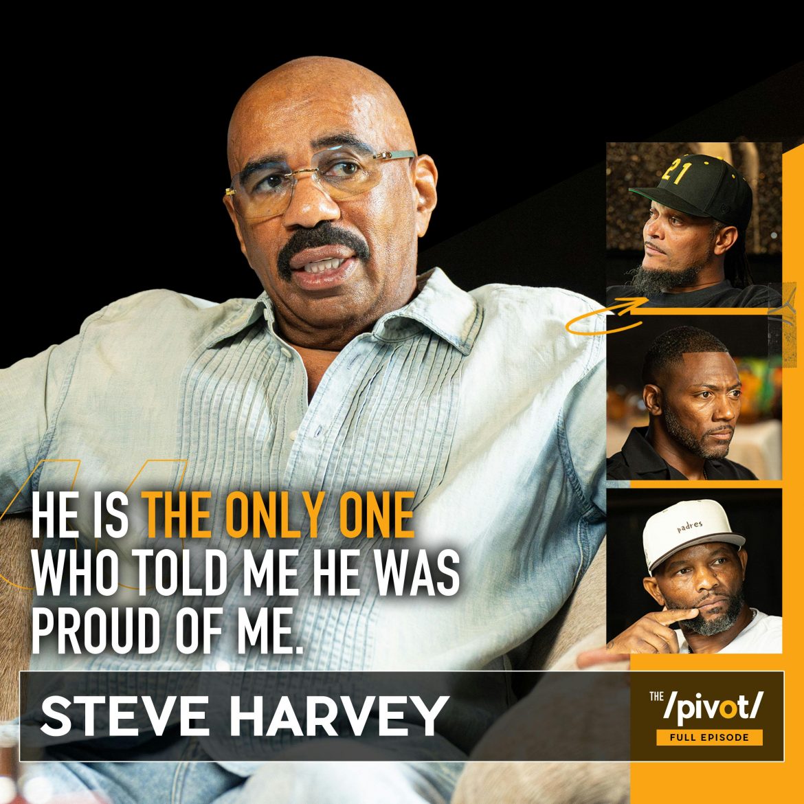 Black Podcasting - Steve Harvey, generational icon of comedy and TV, shares his journey from homelessness to fame, fatherhood, and legacy—opens up about hard road to success, his biggest regret, Family Feud legacy, what moves him to tears, and responds to Katt Williams.