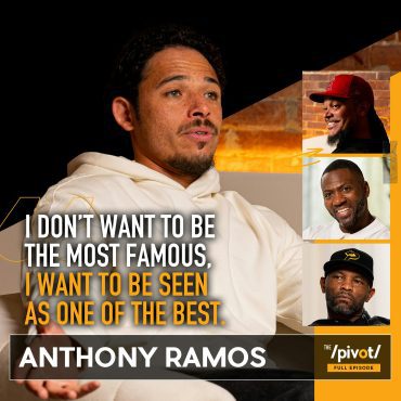 Black Podcasting - Anthony Ramos: Brooklyn-born actor, singer who chose Broadway over baseball, rise to stardom in Hamilton, inspired by Busta & influenced by Bradley Cooper, once turned down J.Lo, his Latino roots, and yes—answers the phone in the shower.