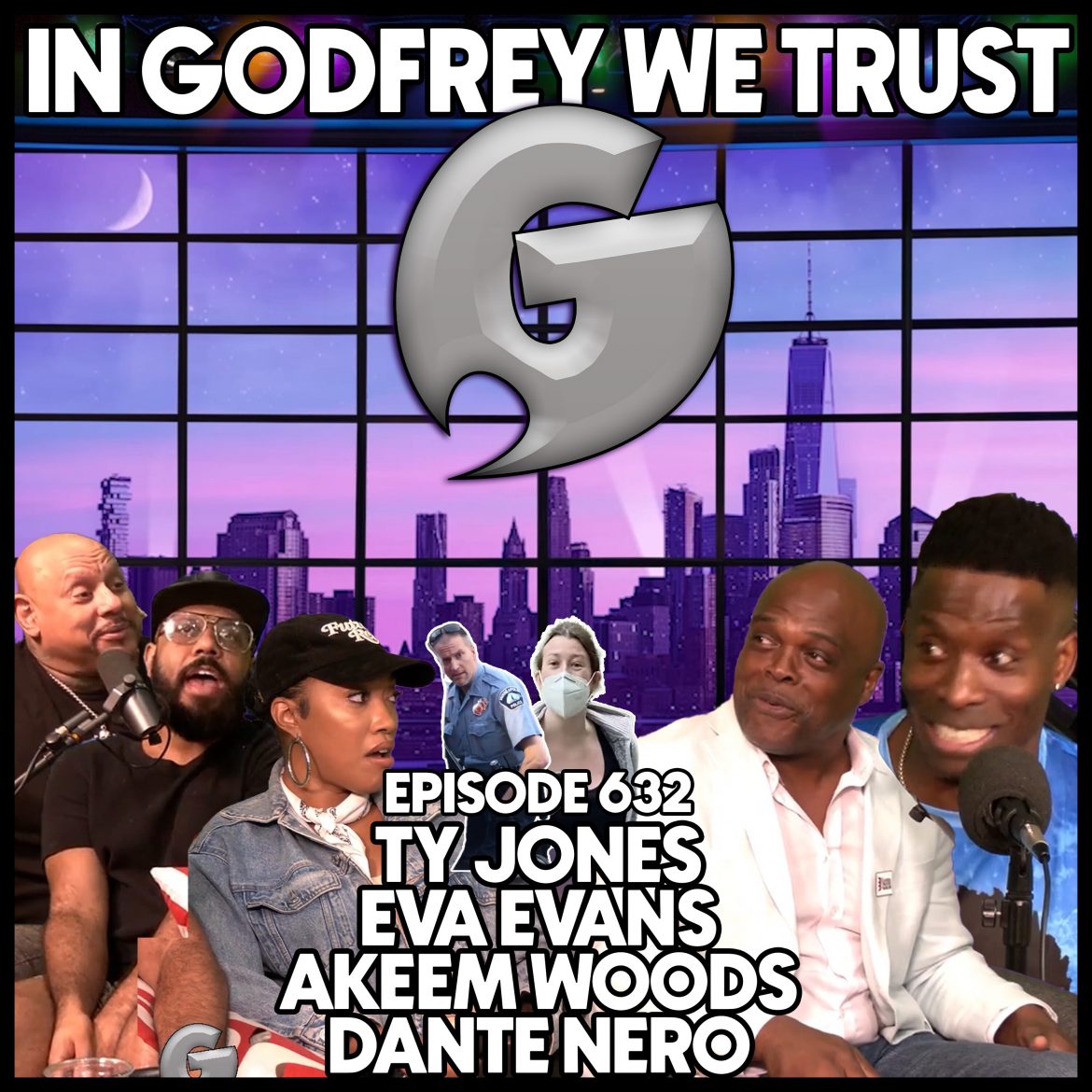 Black Podcasting - 632. The 2 Face Of Racism l Ty Jones, Akeem Woods, Eva Evans & Dante Nero