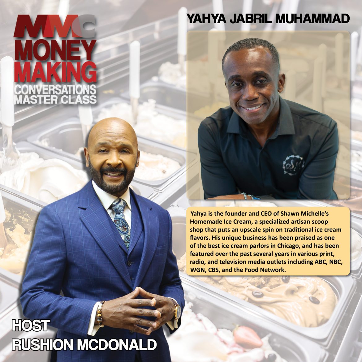 Black Podcasting - Brand Building: He took unforgettable homemade ice cream memories as a child to founding one of Chicago’s most beloved ice cream brands.