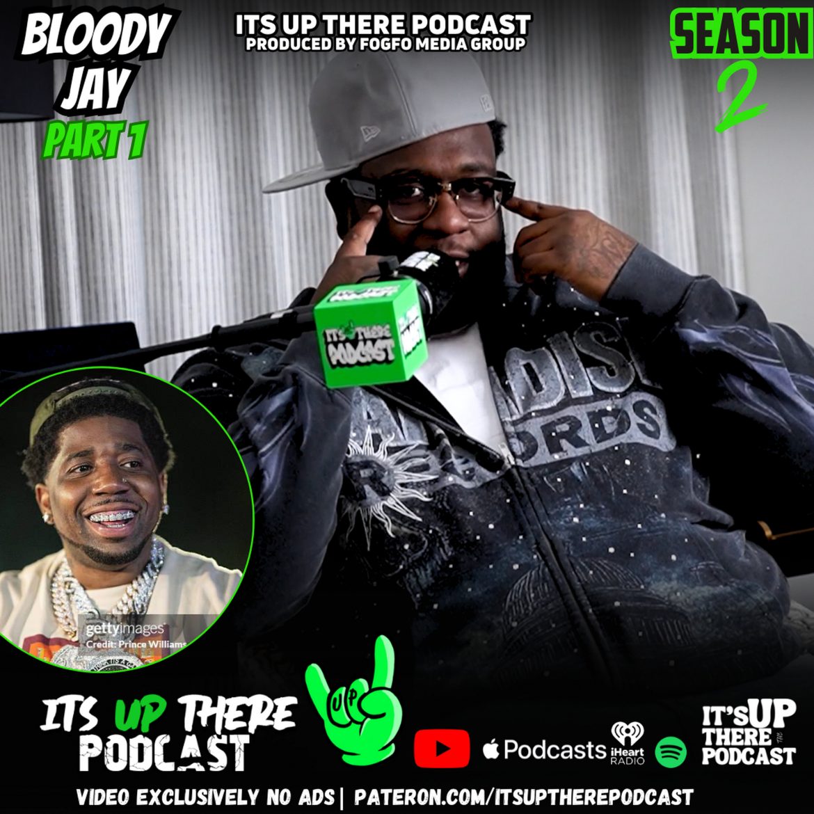Black Podcasting - Feat Bloody Jay - Bloody Jay FINALLY Speaks on Interrogation Videos, YFN Lucci, Young Thug, Big Nut & Peewee Longway Part 1