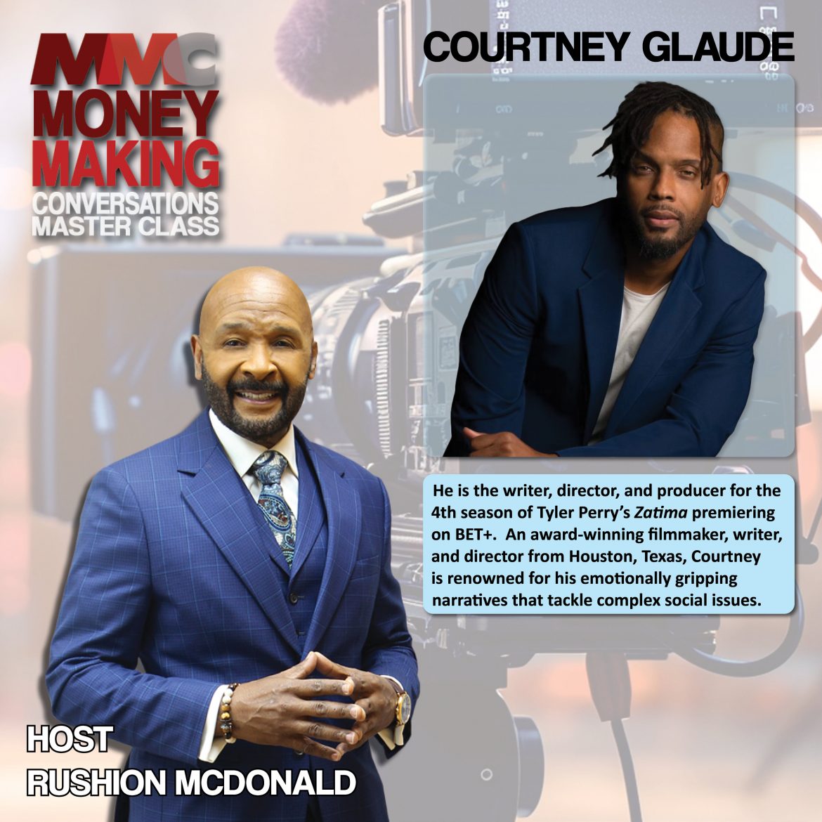 Black Podcasting - Overcoming the Odds: A self-taught filmmaker tells us how he was entrusted with writing, directing, and producing Tyler Perry's Zatima.