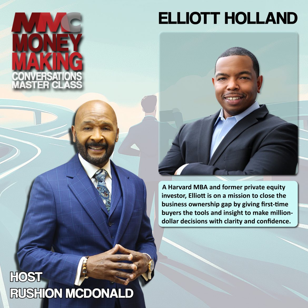 Black Podcasting - News to Know: He helps business buyers navigate financing, negotiations, and deal structuring.