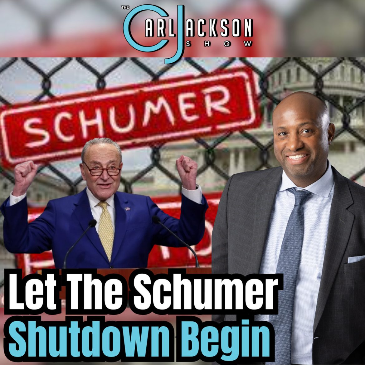 Black Podcasting - Let The Schumer Shutdown Begin