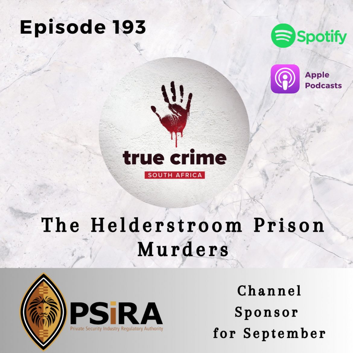 Black Podcasting - Episode 193 The Helderstroom Prison Murders