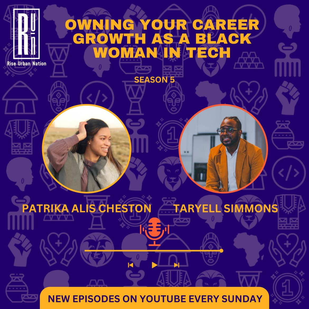 Black Podcasting - Owning Your Career Growth as a Black Woman in Tech with Patrika Alis Cheston