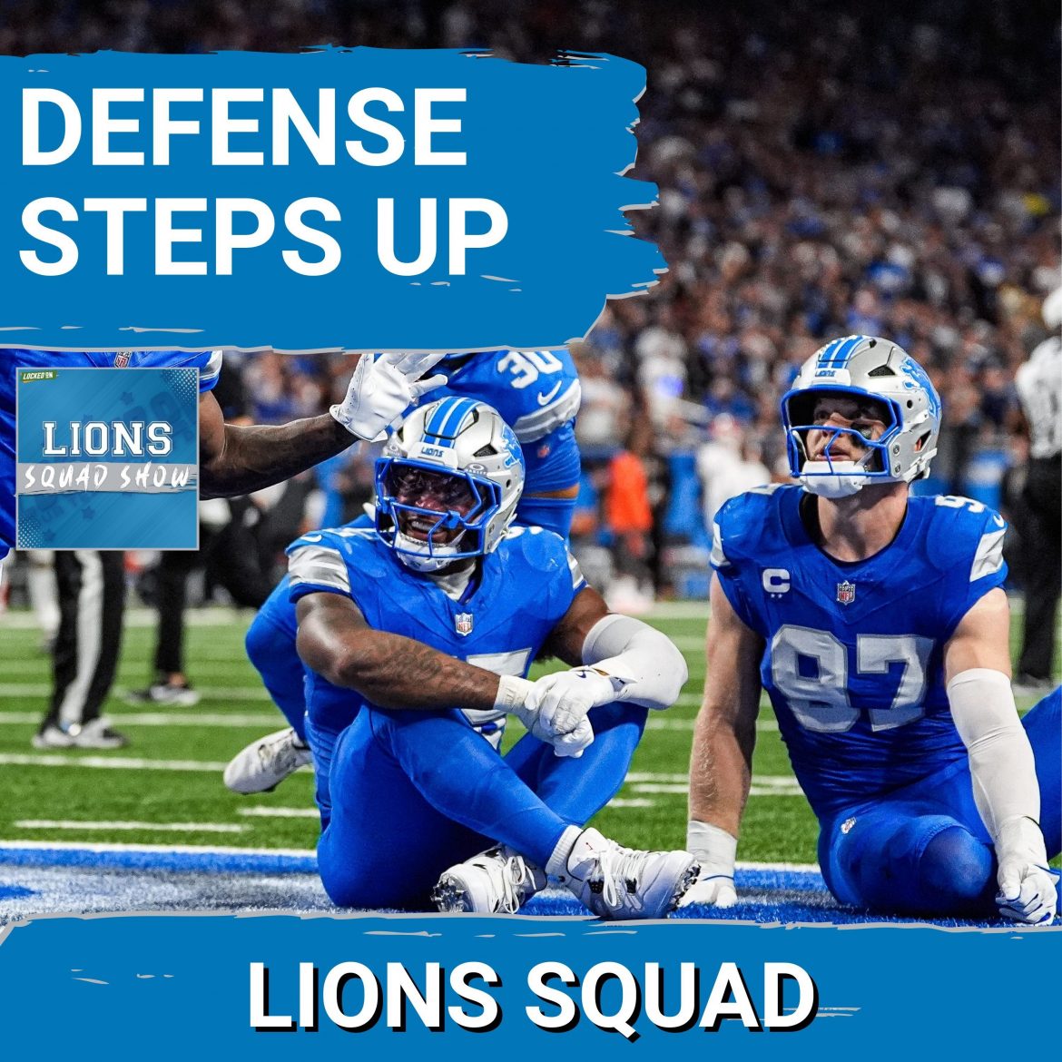 Black Podcasting - LIONS SQUAD SHOW: Defense BALLS OUT, Forces 3 Turnovers, Detroit Lions BEAT Cleveland Browns