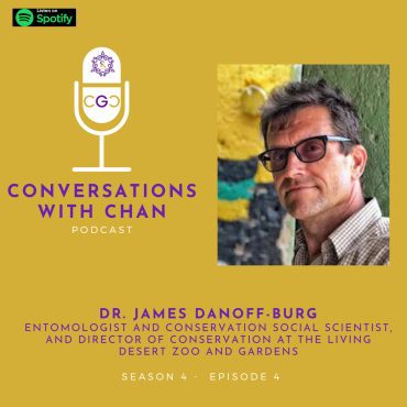 Black Podcasting - Conversation with Dr. James Danoff-Burg, Entomologist, Conservation social scientist, and Vice President of Conservation at The Living Desert Zoo and Gardens