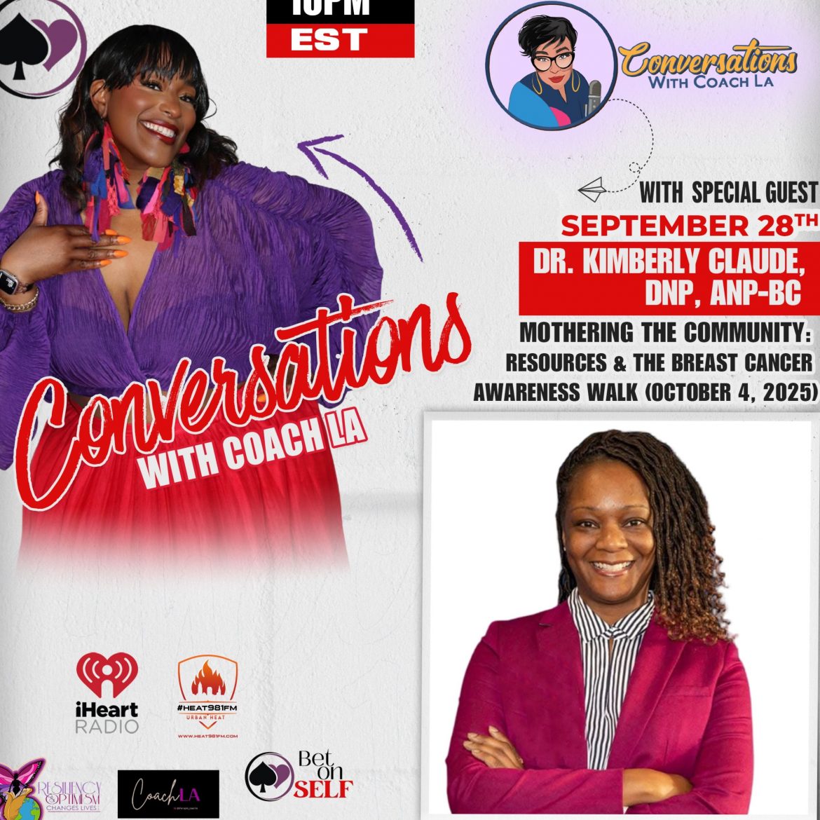 Black Podcasting - Mothering the Community  with Dr. Kimberly Claude, DNP, ANP-BC
