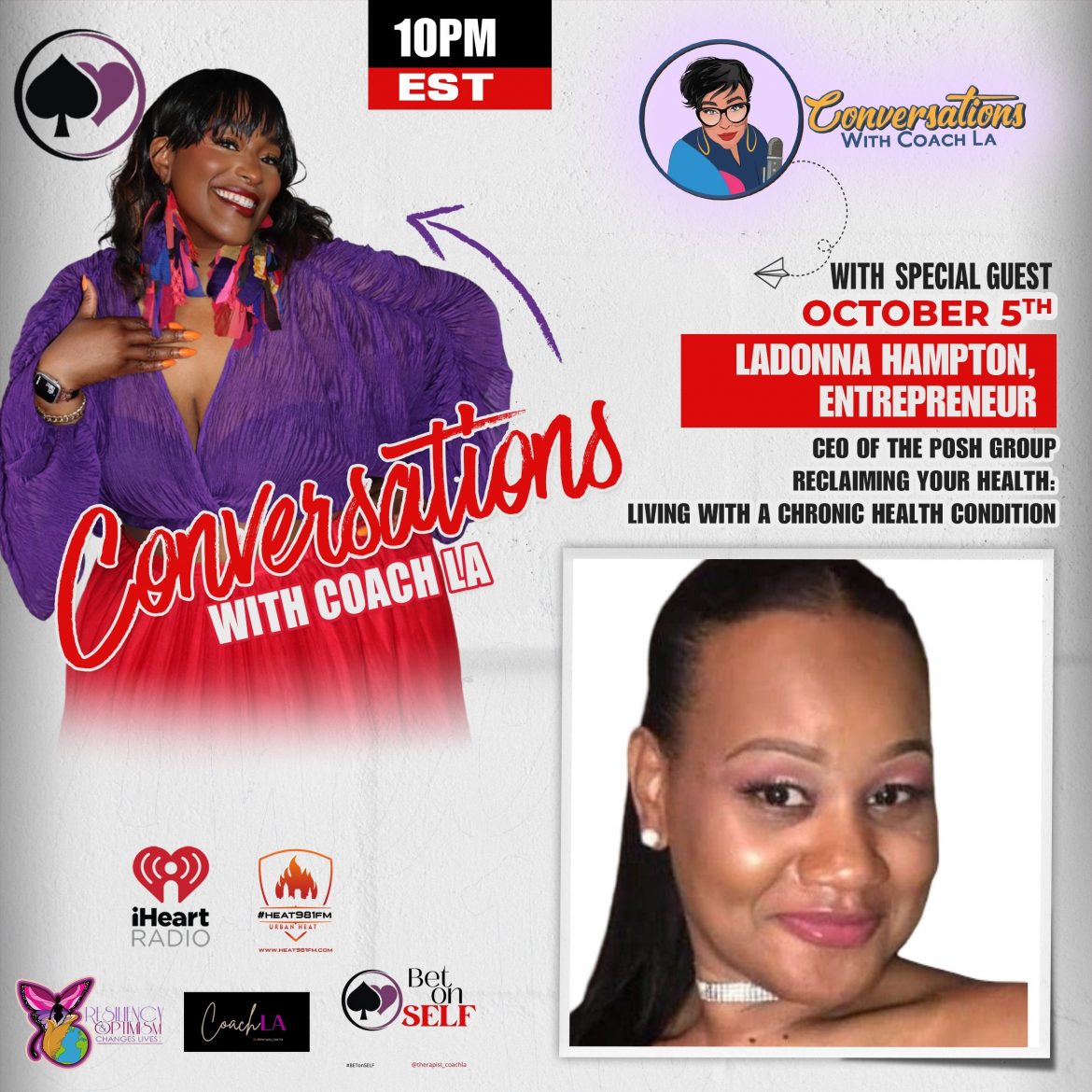 Black Podcasting - Mindset Medicine: Reframing Your Relationship with Chronic Illness with Ladonna Hampton