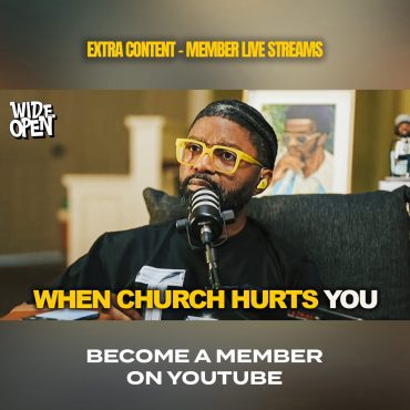 Black Podcasting - You Can’t Heal in a Church That Worships Perfection | Wide Open #134