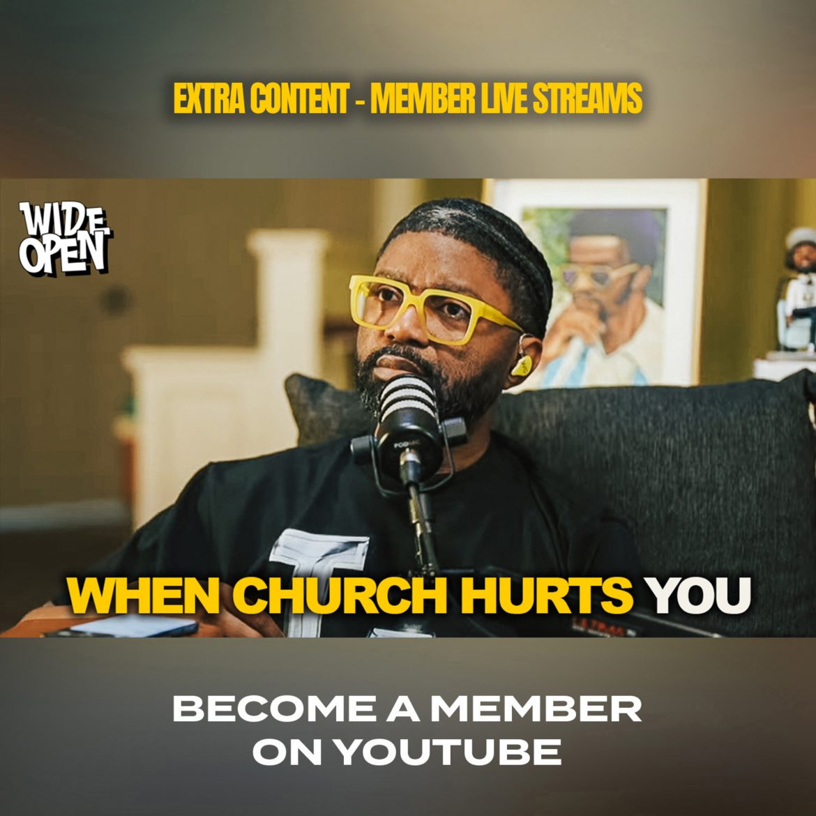 Black Podcasting - You Can’t Heal in a Church That Worships Perfection | Wide Open #134