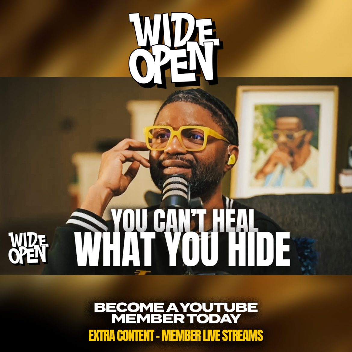 Black Podcasting - How to Heal When Your Parents "Did their Best" AND They Still Hurt You | Wide Open #140