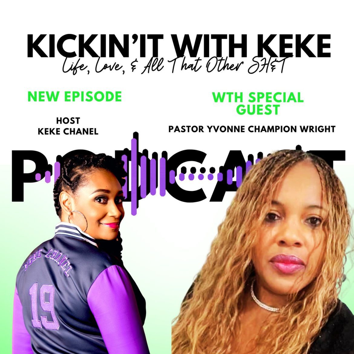 Black Podcasting - I AM ENOUGH w/Pastor Yvonne Champion Wright
