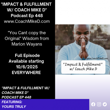 Black Podcasting - Ep: 448-You Can't Copy the Original? Marlon Wayans Wisdom