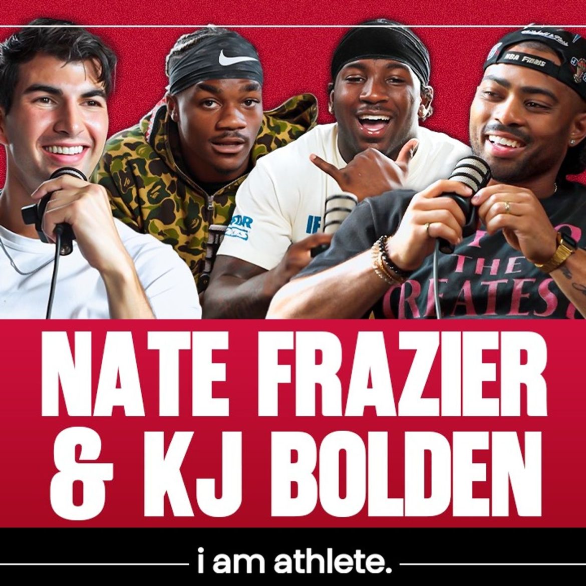 Black Podcasting - Nate Frazier & KJ Bolden: From Big-Time Recruits to Ring Chasers at Georgia | I AM NEXT