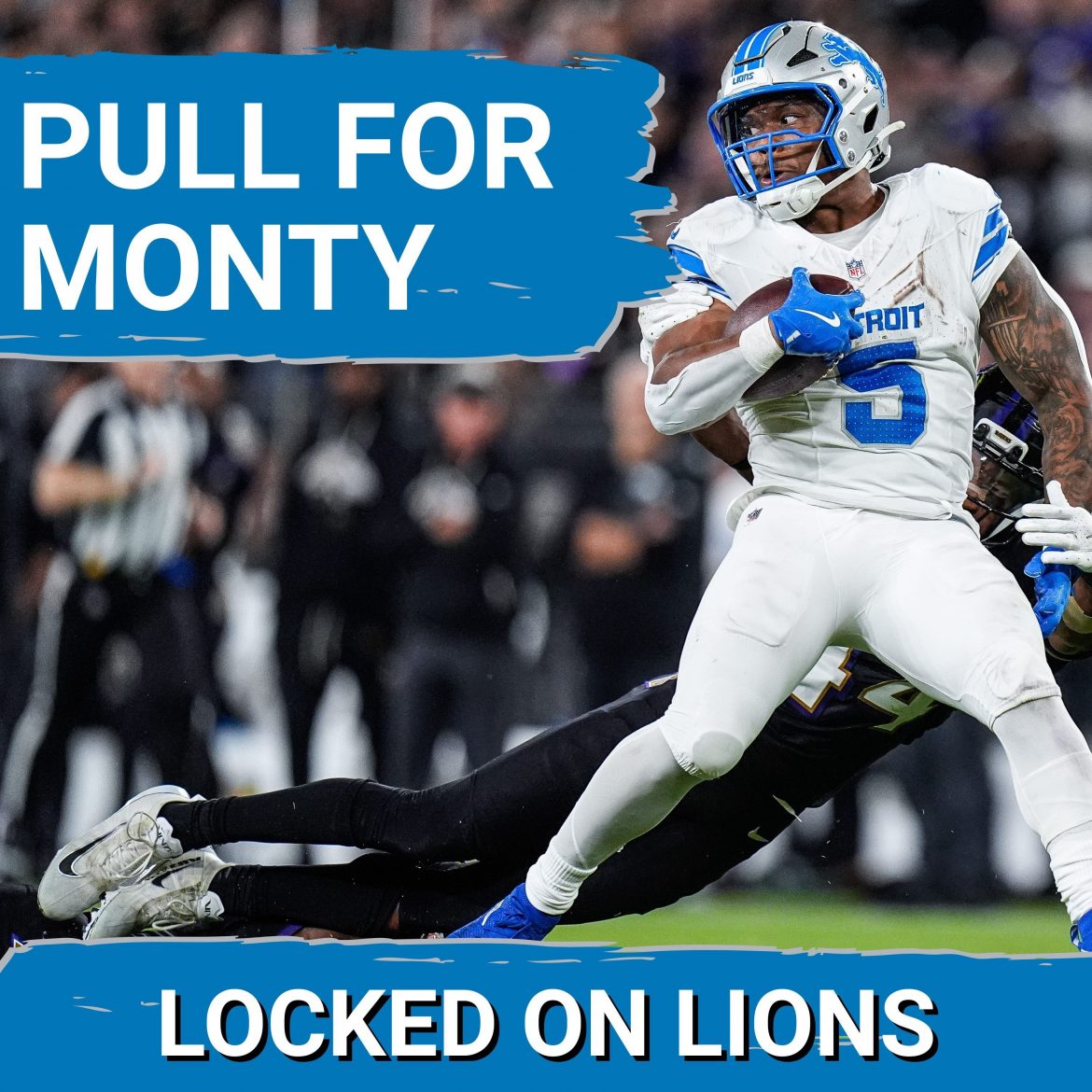 Black Podcasting - Can the Detroit Lions David Montgomery CAPITALIZE on His Emotional Homecoming Against Struggling Bengals?
