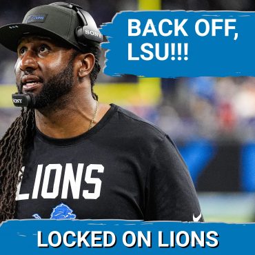 Black Podcasting - BACK OFF, LSU! Kelvin Sheppard Generating BUZZ As Potential Next LSU Head Coach + Lions Injury News
