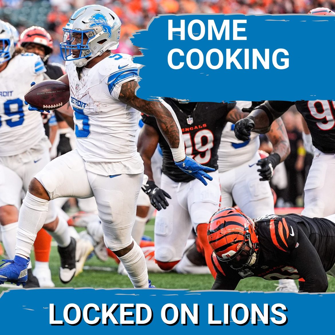 Black Podcasting - David Montgomery&apos;s Homecoming HEROICS Propel Detroit Lions to Convincing Win in Cincy
