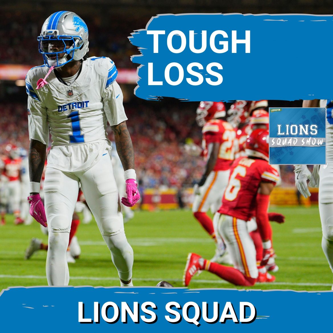 Black Podcasting - LIONS SQUAD SHOW: UGLY! Detroit Lions LOSE To Kansas City Chiefs | Brian Branch In Scrum Postgame
