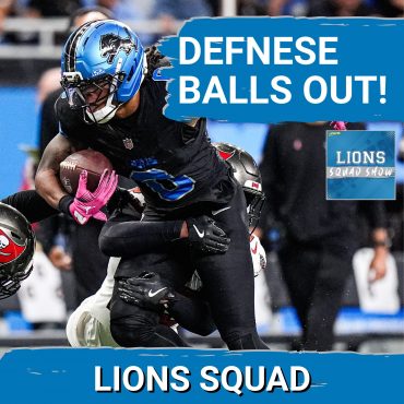 Black Podcasting - LIONS SQUAD SHOW: Detroit Lions BEAT Tampa Bay Buccaneers Behind Jahmyr Gibbs Big Night