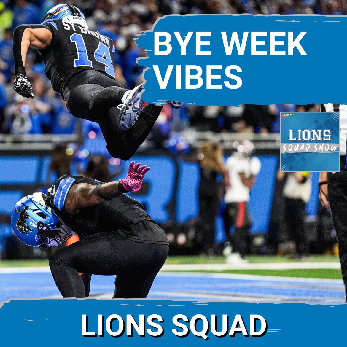 Black Podcasting - LIONS SQUAD SHOW: Detroit Lions ENTER Bye Week + Colton Pouncy of the Athletic Joins the Show!
