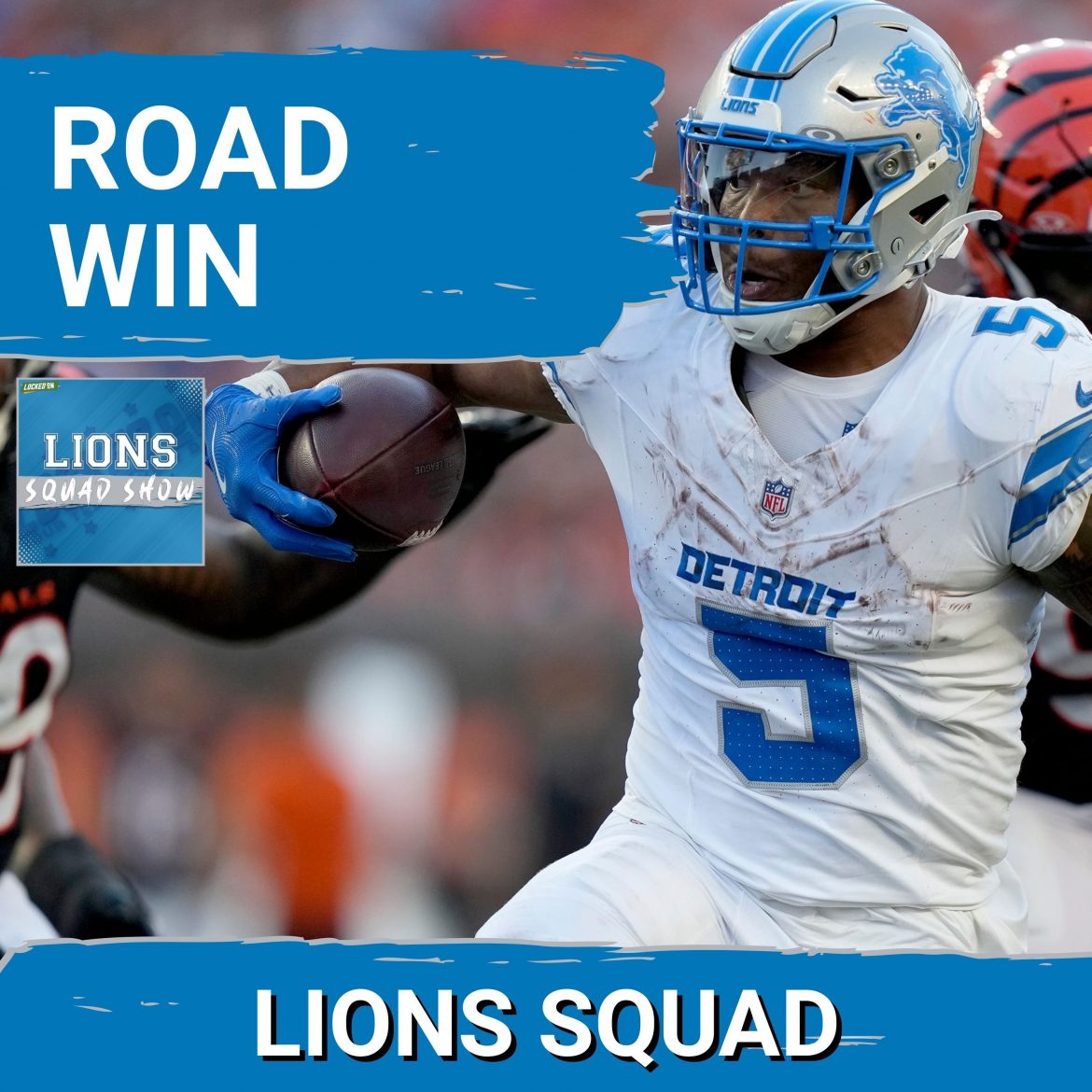 Black Podcasting - LIONS SQUAD SHOW: Detroit Lions BEAT Cincinnati Bengals, Move To 4-1, David Montgomery Has BIG DAY