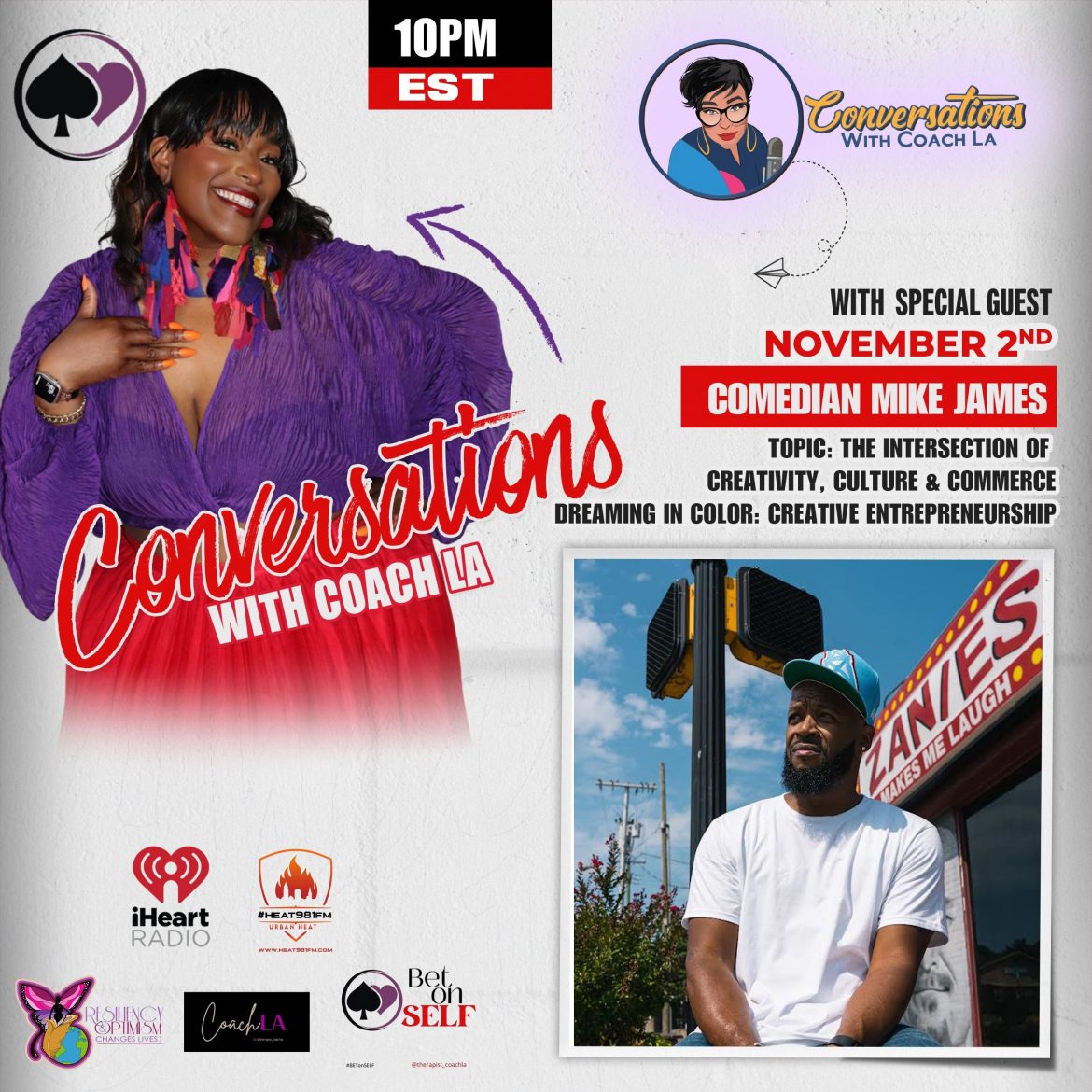 Black Podcasting - Dreaming in Color: Creative Entrepreneurship featuring FunnyMan Mike James