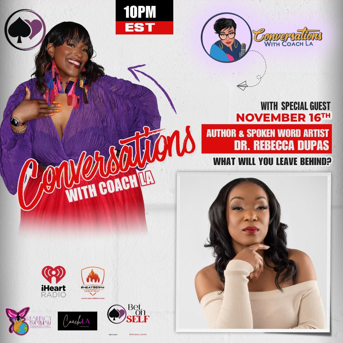 Black Podcasting - “What Will You Leave Behind?” with Dr. Rebecca Dupas