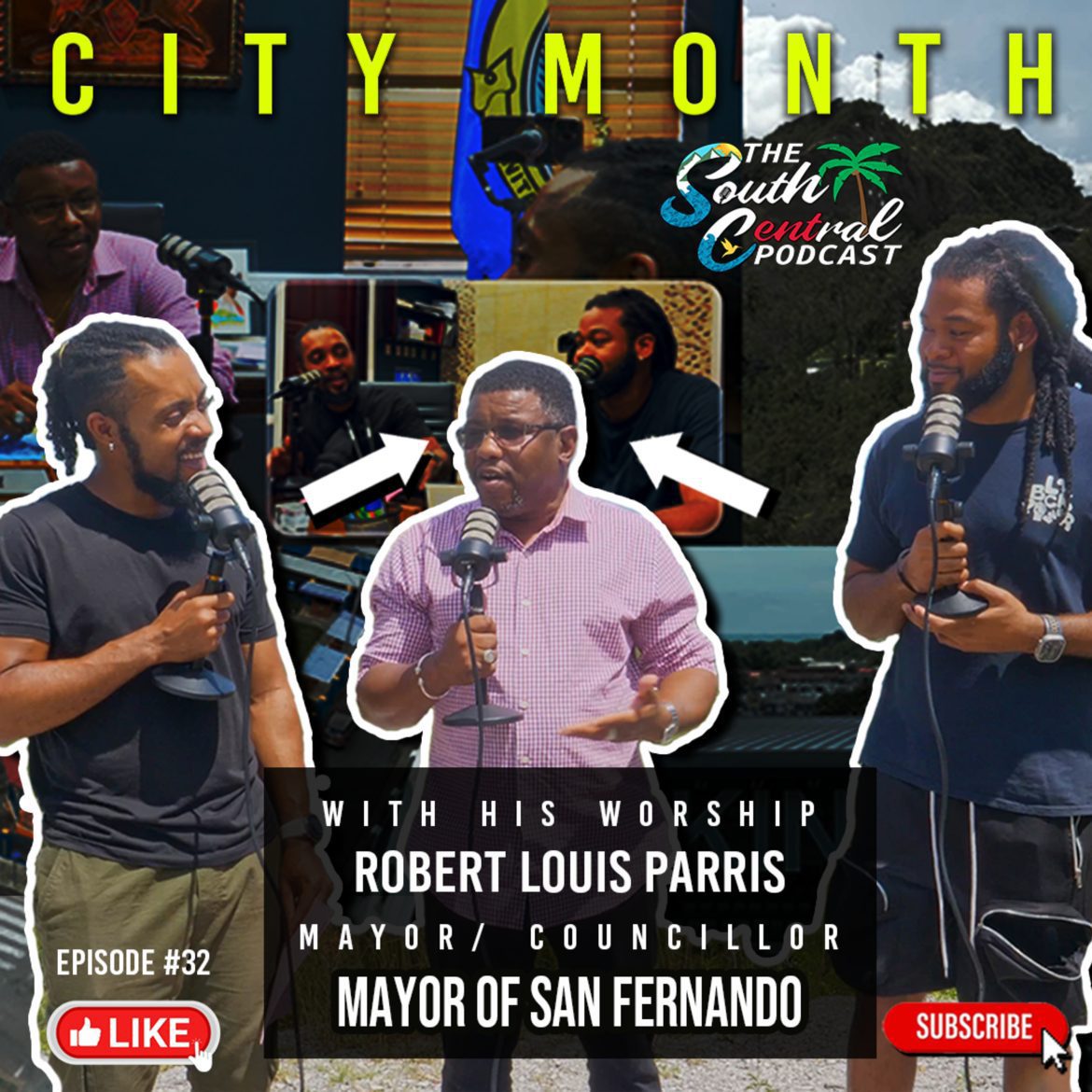 Black Podcasting - City Month with His Worship The Mayor Councillor Robert Parris | Episode #32