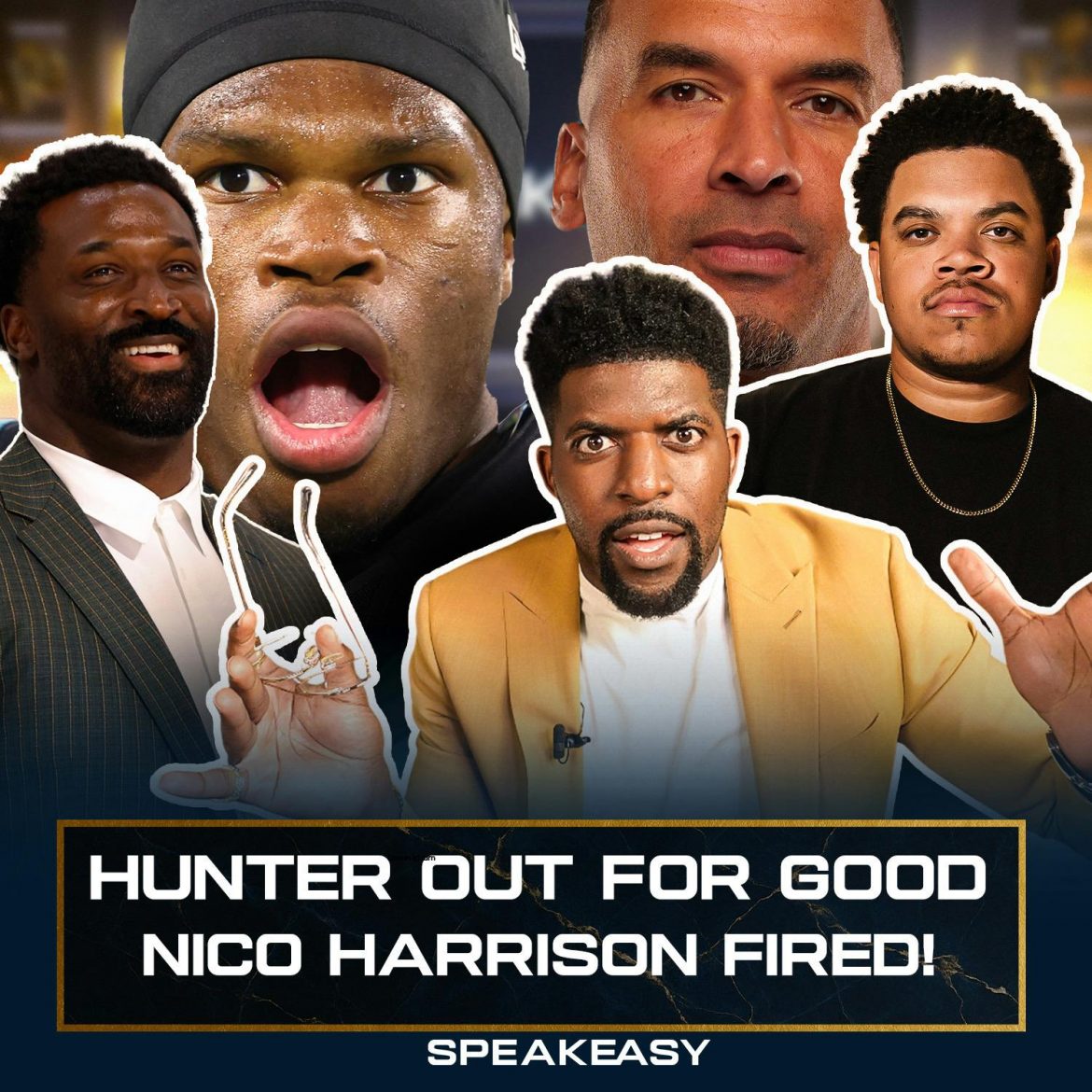 Black Podcasting - Jaire STEPS AWAY from Eagles | NICO Fired! | Hunter OUT for season | SPEAKEASY