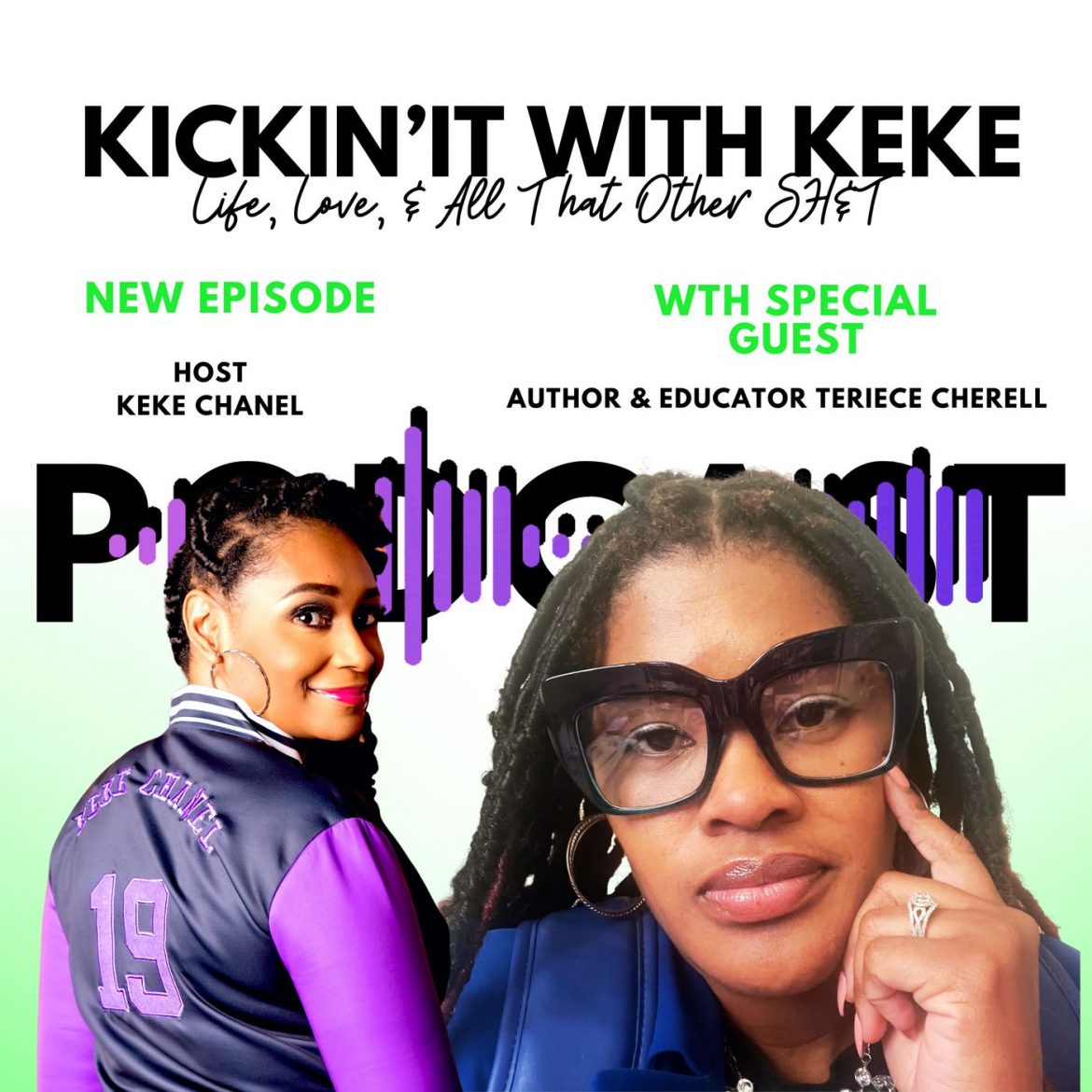 Black Podcasting - Author Teriece Cherell "Being Thankful"