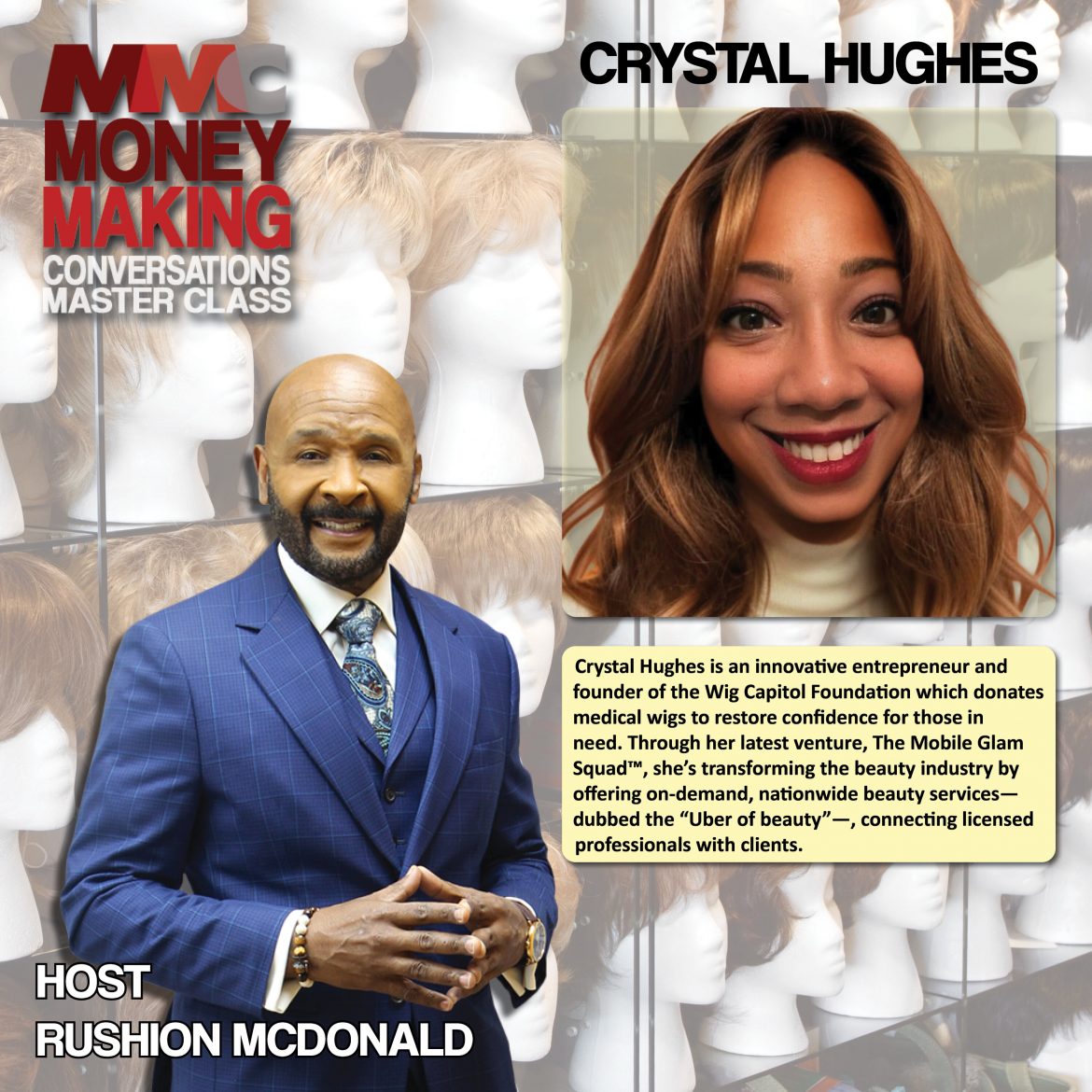 Black Podcasting - Overcoming the Odds: She opened her first wig and natural hair salon in a flea market.