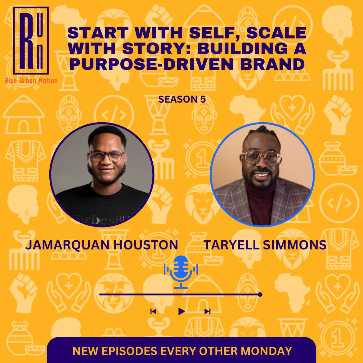 Black Podcasting - Start with Self, Scale with Story: Jamarquan Houston on Building a Purpose-Driven Brand