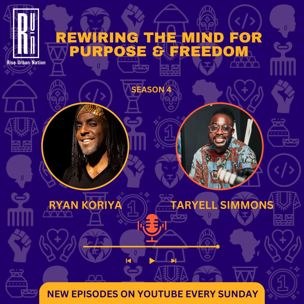 Black Podcasting - Healing, Hustle & Hypnosis with Ryan Koriya: Rewiring the Mind for Purpose & Freedom