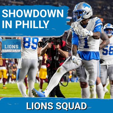 Black Podcasting - LIONS SQUAD SHOW: SUNDAY NIGHT SHOWDOWN! Detroit Lions vs Philadelphia Eagles In Pivotal NFC Battle