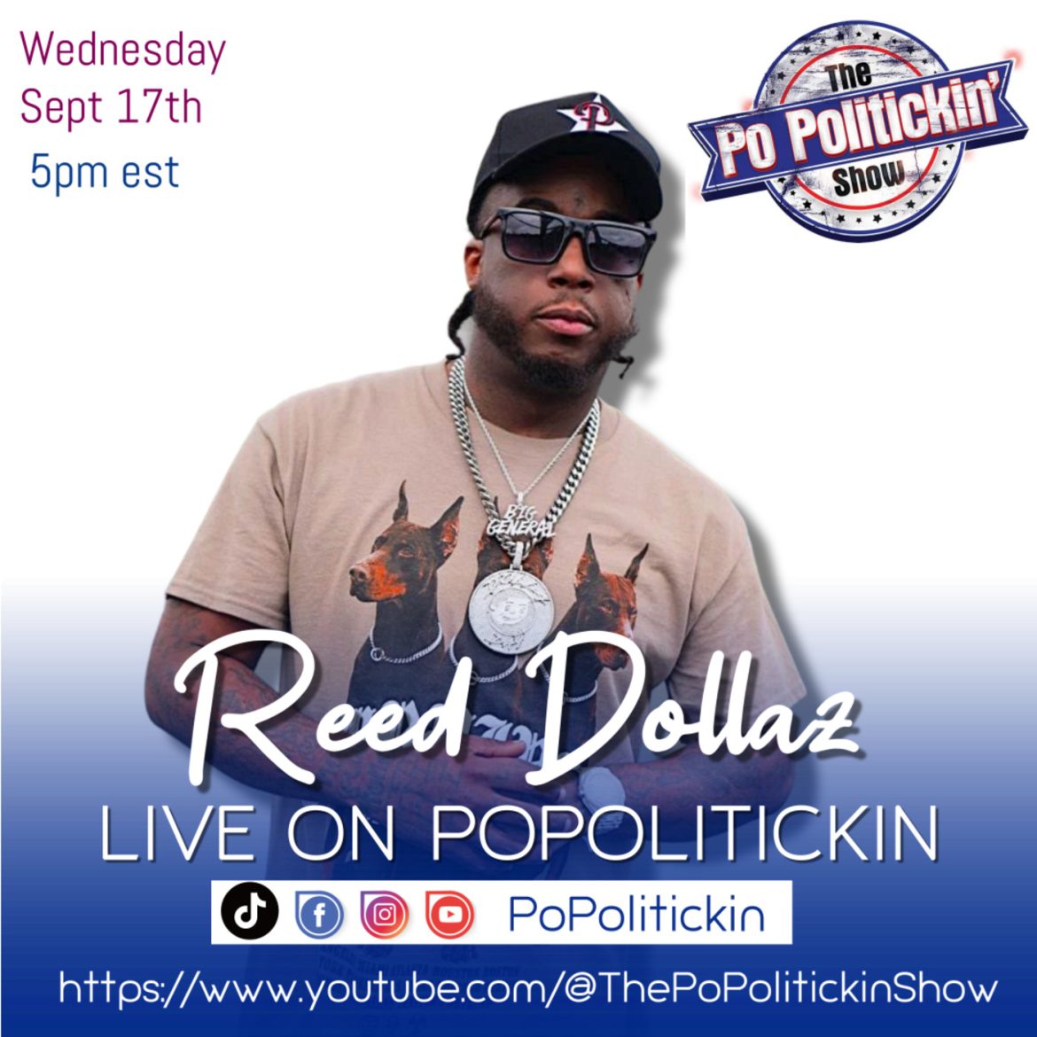 Episode 603: Reed Dollaz on PoPolitickin Black Podcasting - Episode 603: Reed Dollaz on PoPolitickin