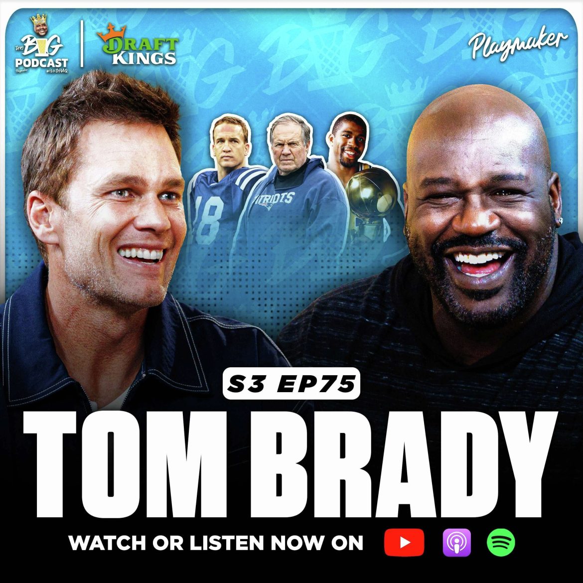 Black Podcasting - Tom Brady Reveals What It's Like Being The GOAT, If He Could Still Play + Shaq & Brady NFL Duo?