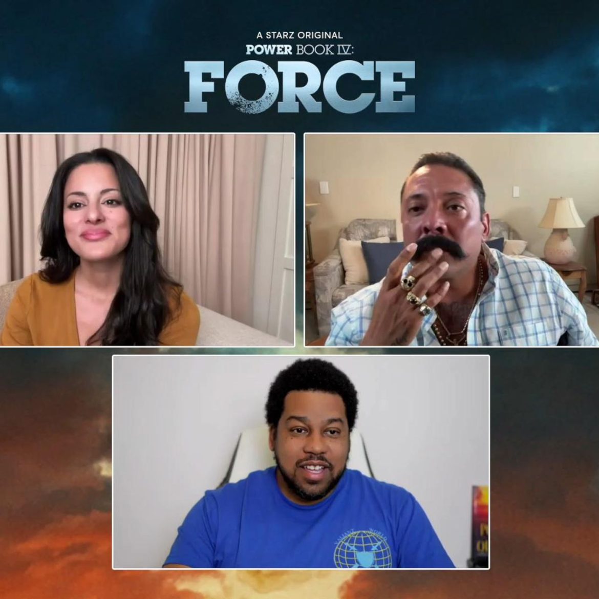 Black Podcasting - Power Book Force Mireya & Miguel Garcia (Manuel Eduardo Ramirez, Carmela Zumbado) Season 3 interview