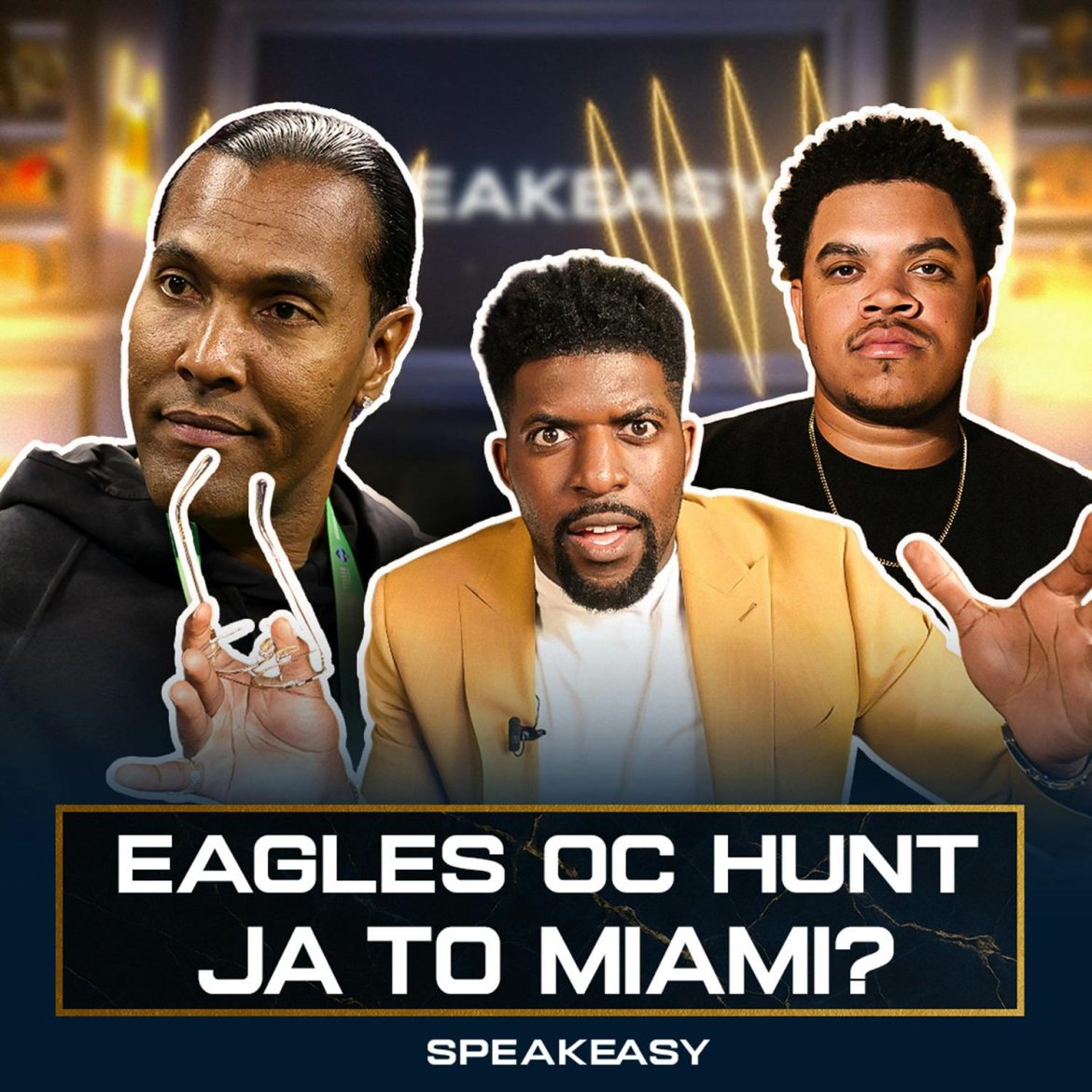 Black Podcasting - Acho and T.J. Discuss The Eagles OC SEARCH, Ja Morant’s FUTURE & PREVIEW Divisional Round Matchups